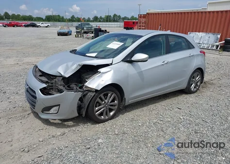 2016 Hyundai Elantra Gt z USA, uszkodzony, nr VIN KMHD35LH1GU318456